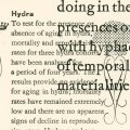 multi-layered letterpress detail